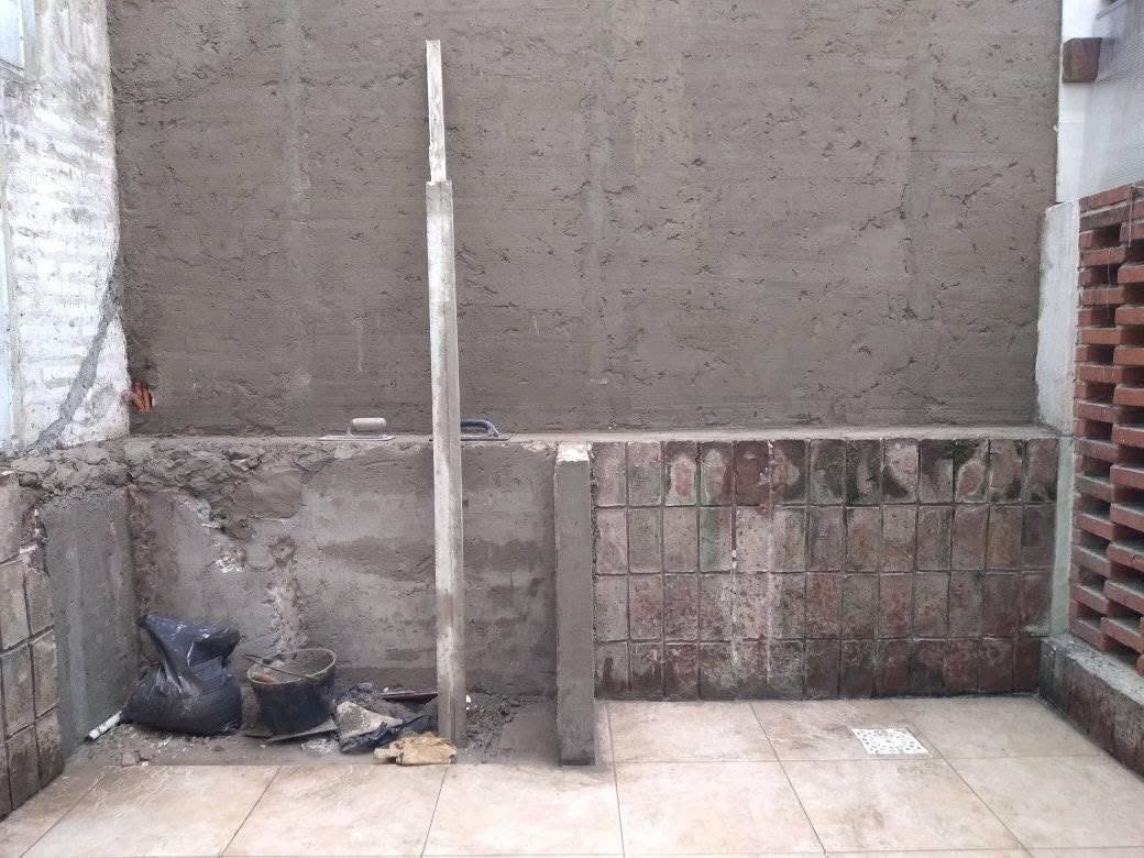 SANCOSIR · Antes · patio a reformar